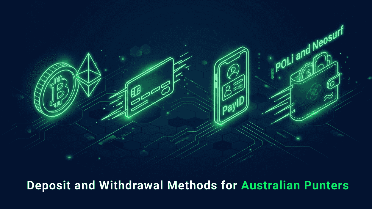 Deposit and Withdrawal Methods for Australian Punters